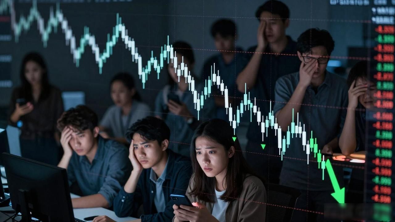 今天数字货币大盘大跌,从比特币到山寨币全绿了,散户到底该怎么办