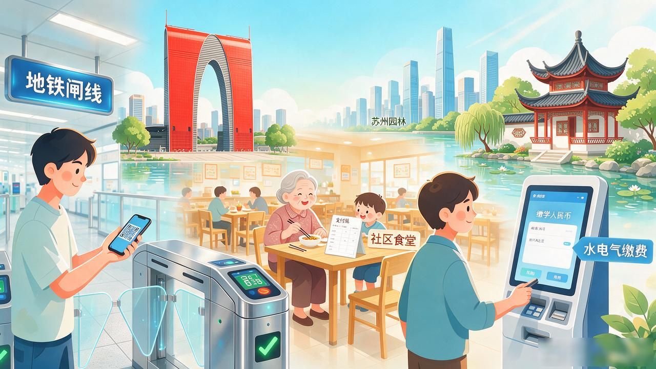 苏州数字货币现在什么状况？2026年哪些场景能用了、怎么参与