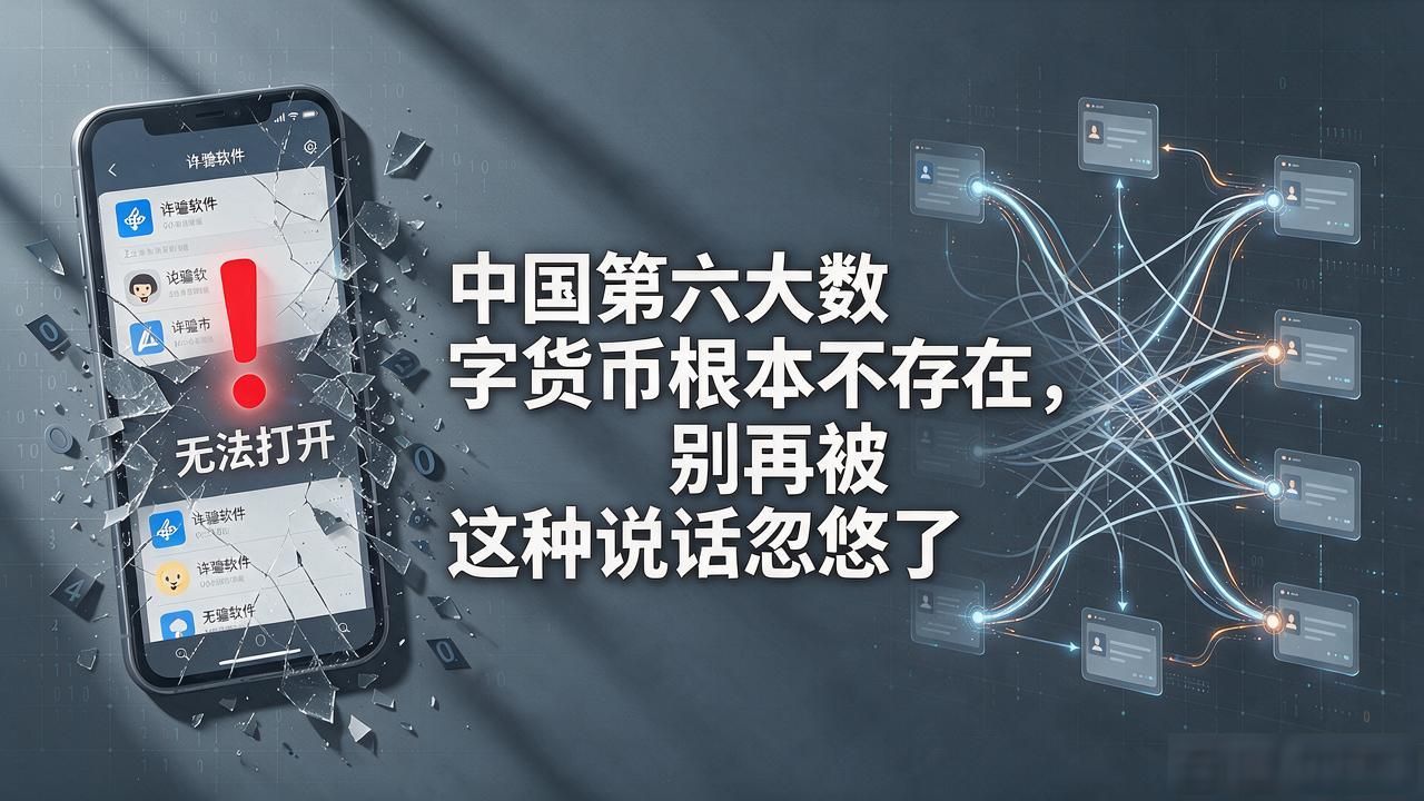 中国第六大数字货币根本不存在，别再被这种说法忽悠了