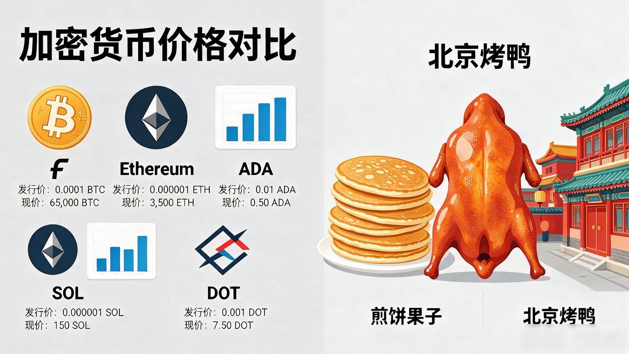 各种数字货币发行价多少钱？比特币以太坊等主流币早期价格全整理