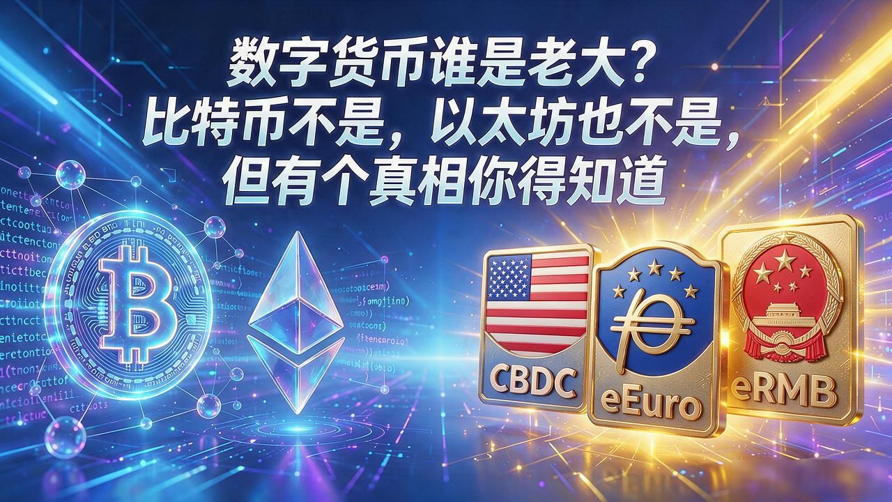 数字货币谁是老大？比特币不是，以太坊也不是，但有个真相你得知道