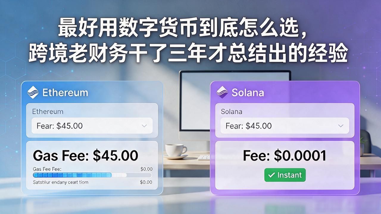 最好用数字货币到底怎么选，跨境老财务干了三年才总结出的经验
