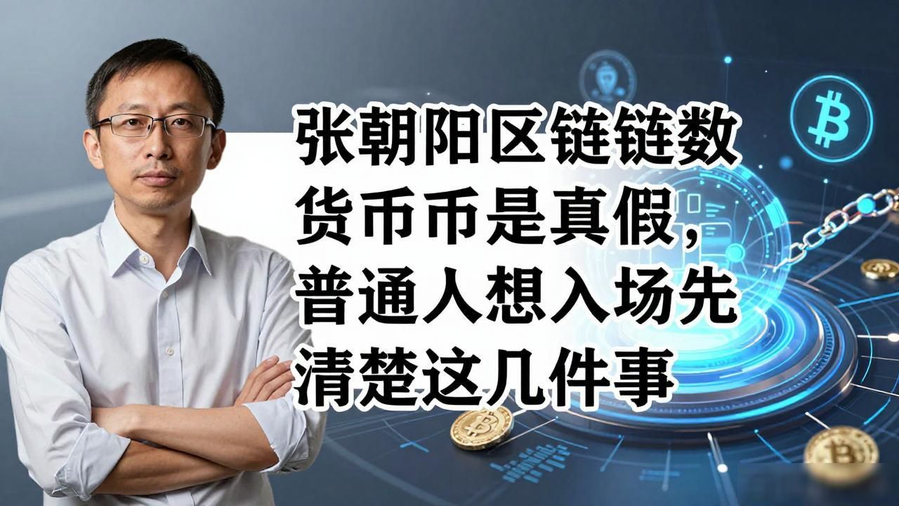 张朝阳区块链数字货币是真是假，普通人想入场先想清楚这几件事