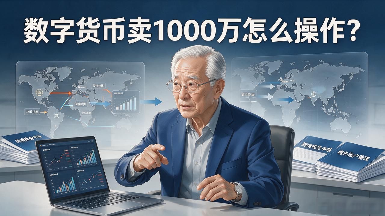 数字货币卖1000万怎么操作？老交易员讲透变现路径和坑