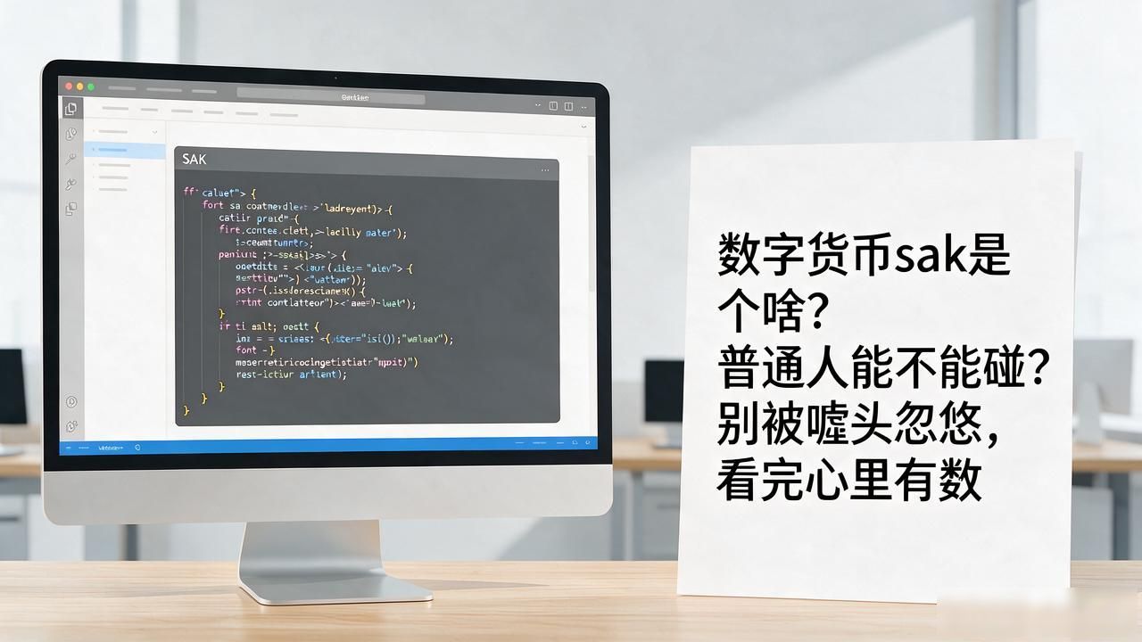 数字货币sak是个啥？普通人能不能碰？别被噱头忽悠，看完心里有数