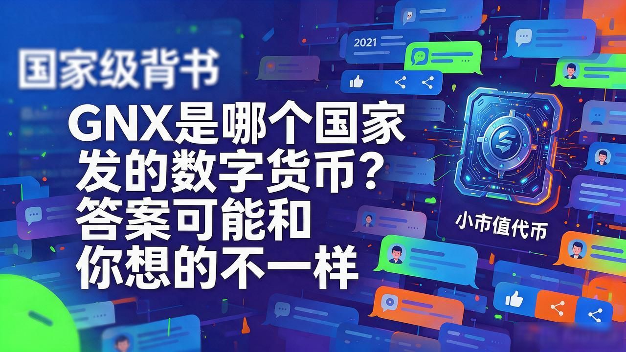 GNX是哪个国家发的数字货币？答案可能和你想的不一样
