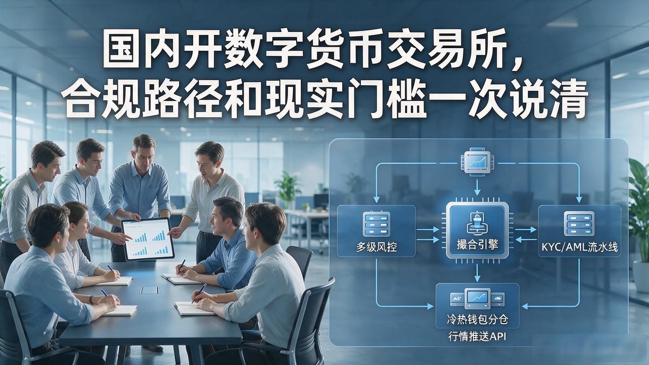 国内开数字货币交易所，合规路径和现实门槛一次说清
