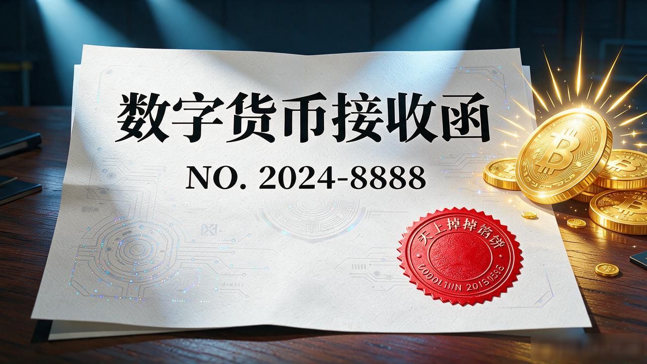有人给你寄"数字货币接收函"？别交手续费，这是骗局