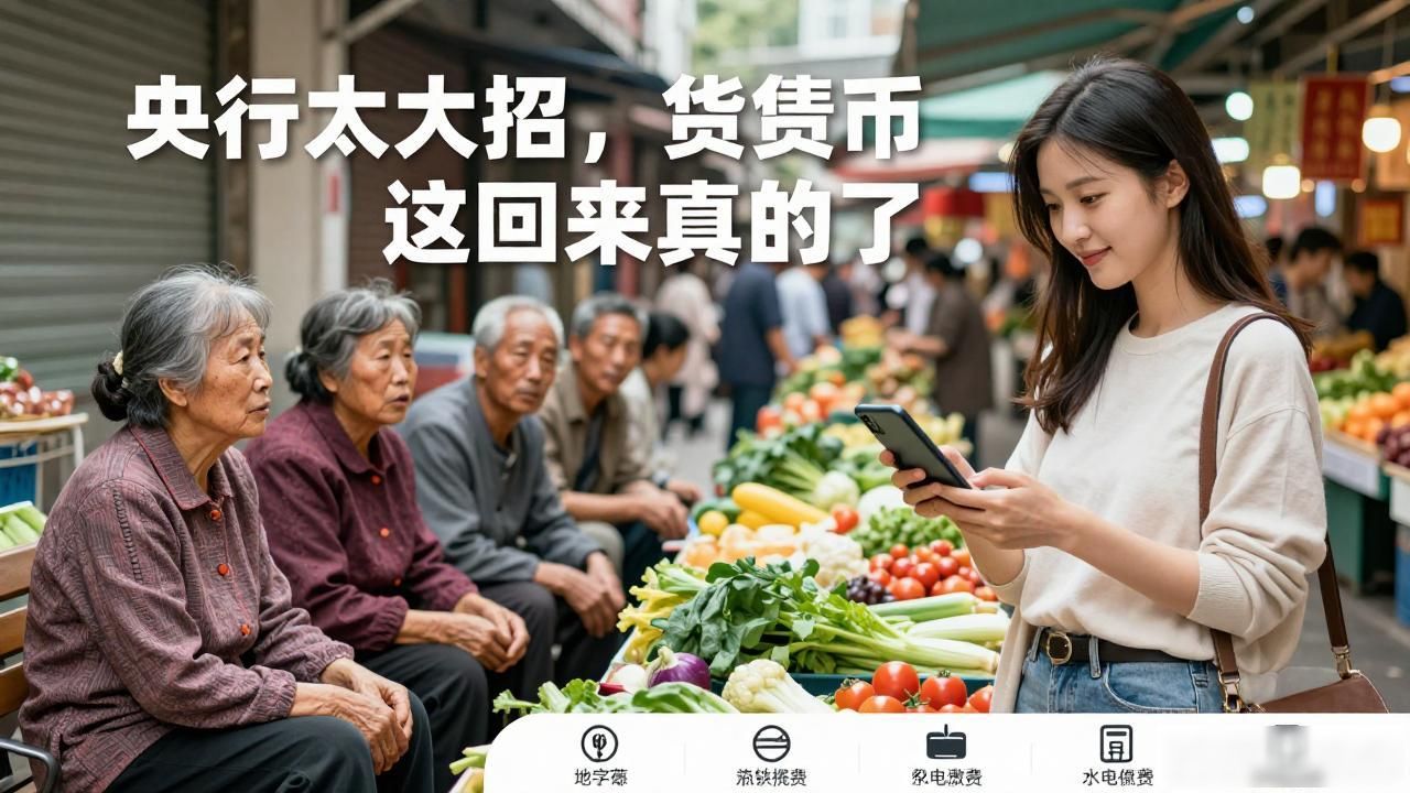 央行放大招，数字货币这回来真的了，离你钱包又近一步