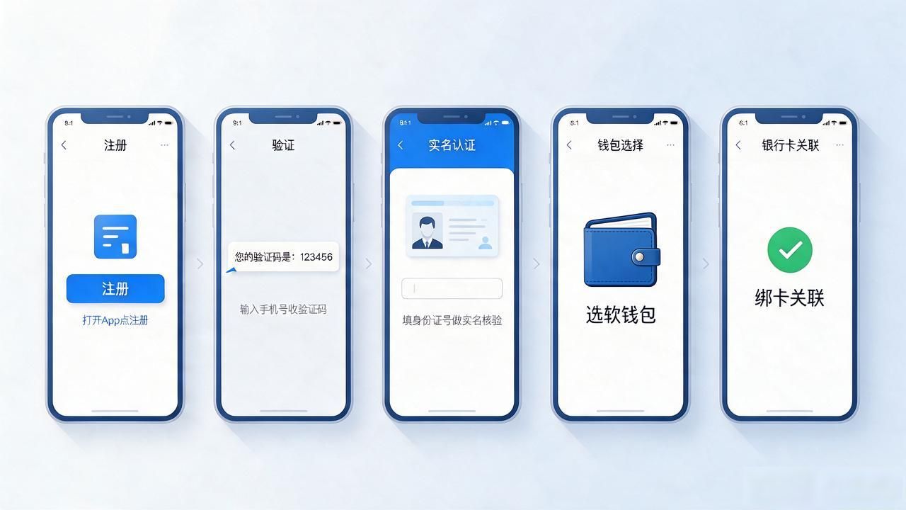 上海数字货币怎么开通？不用跑银行，手机几步搞定
